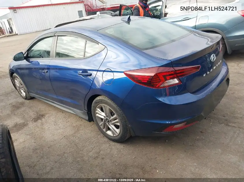 5NPD84LF1LH524721 2020 Hyundai Elantra Value Edition