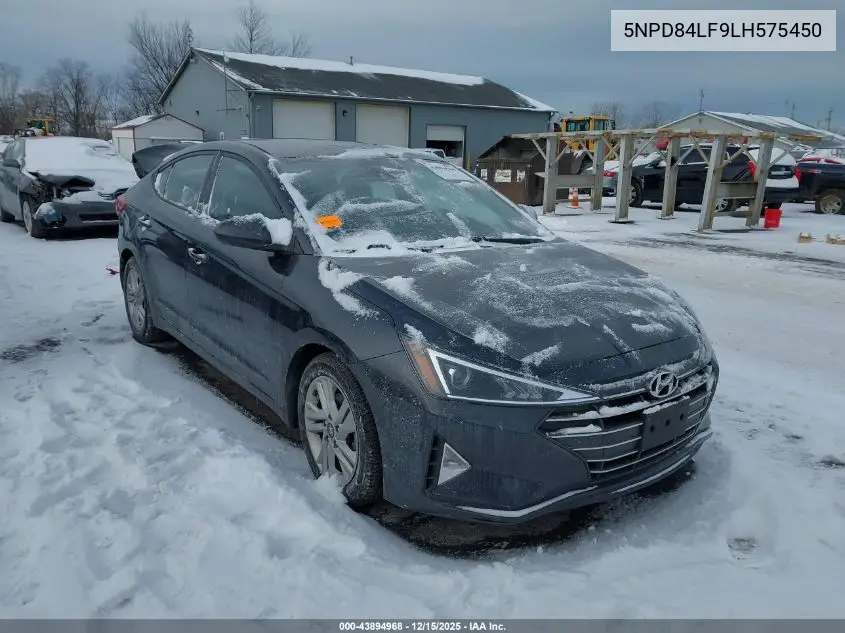 5NPD84LF9LH575450 2020 Hyundai Elantra Sel