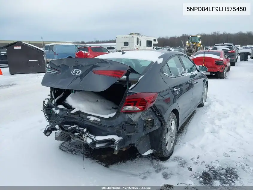 5NPD84LF9LH575450 2020 Hyundai Elantra Sel