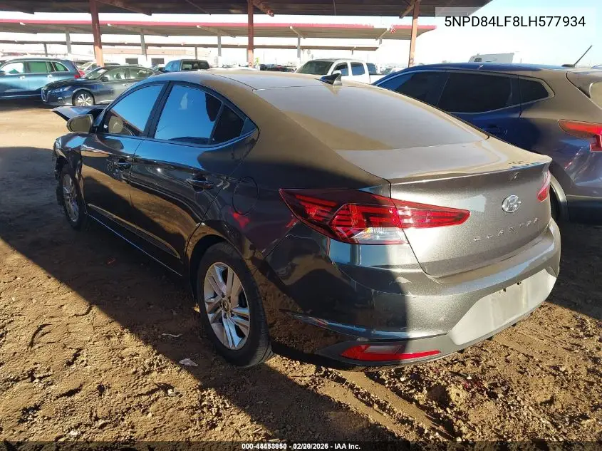 5NPD84LF8LH577934 2020 Hyundai Elantra Sel