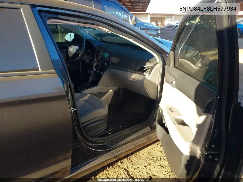 5NPD84LF8LH577934 2020 Hyundai Elantra Sel
