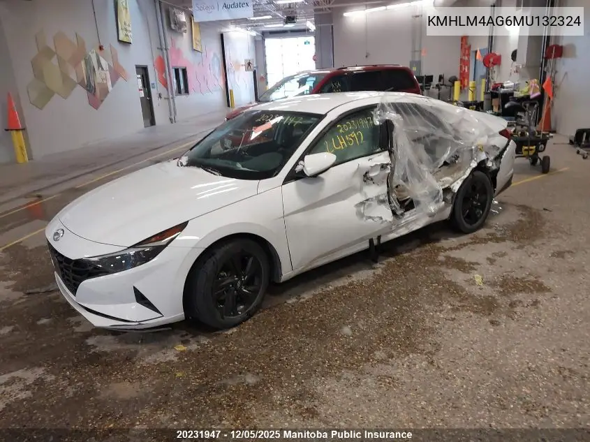 KMHLM4AG6MU132324 2021 Hyundai Elantra Preferred