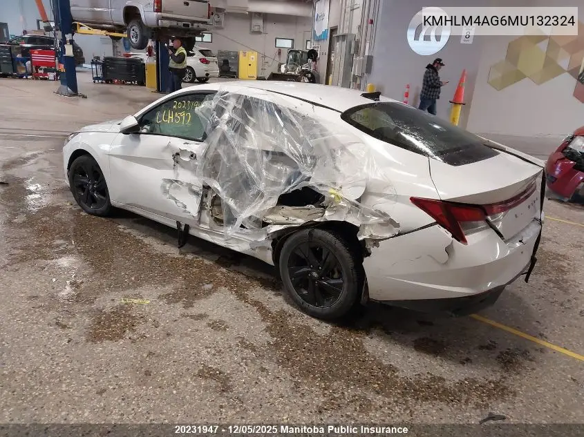 KMHLM4AG6MU132324 2021 Hyundai Elantra Preferred