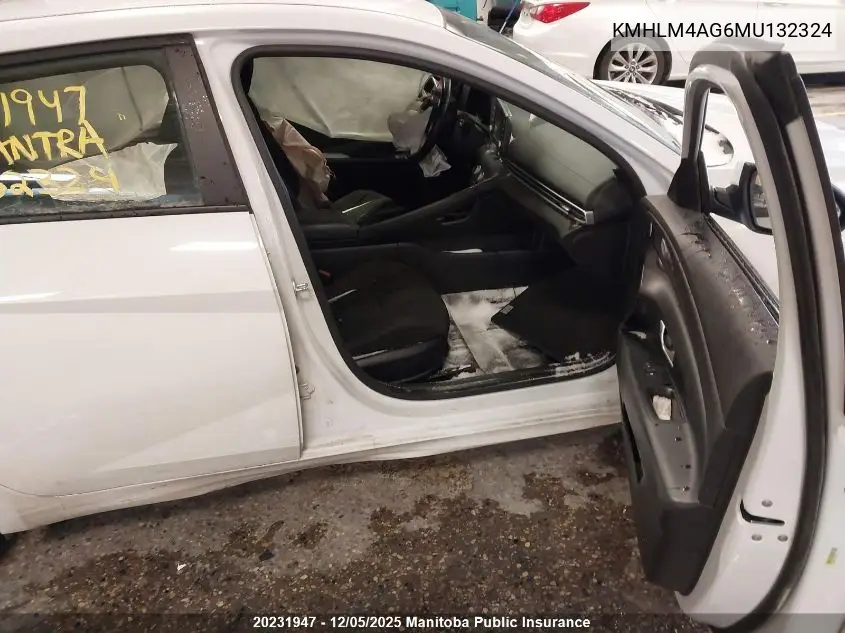 KMHLM4AG6MU132324 2021 Hyundai Elantra Preferred