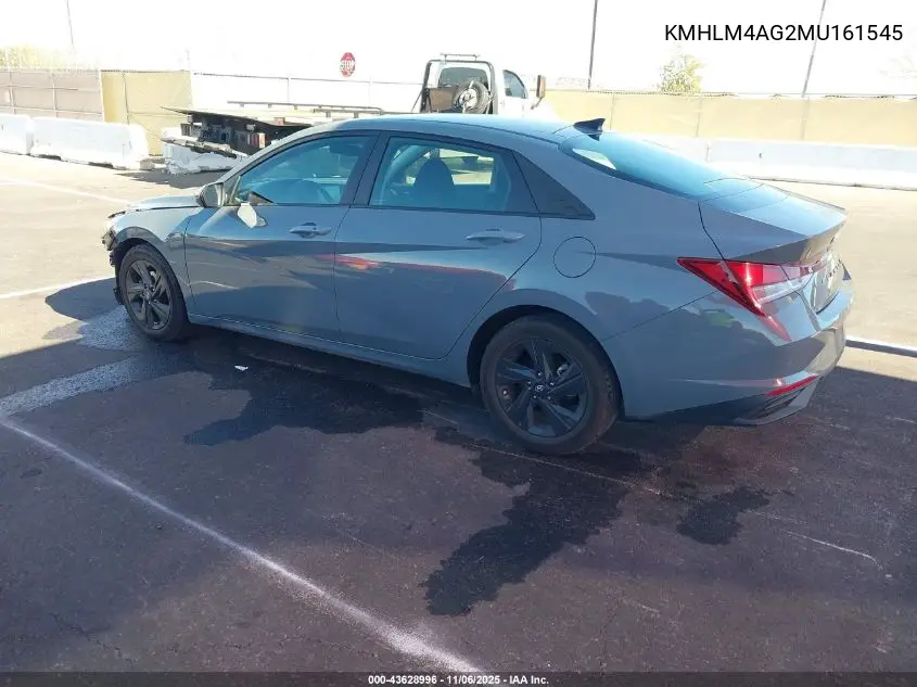 KMHLM4AG2MU161545 2021 Hyundai Elantra Sel