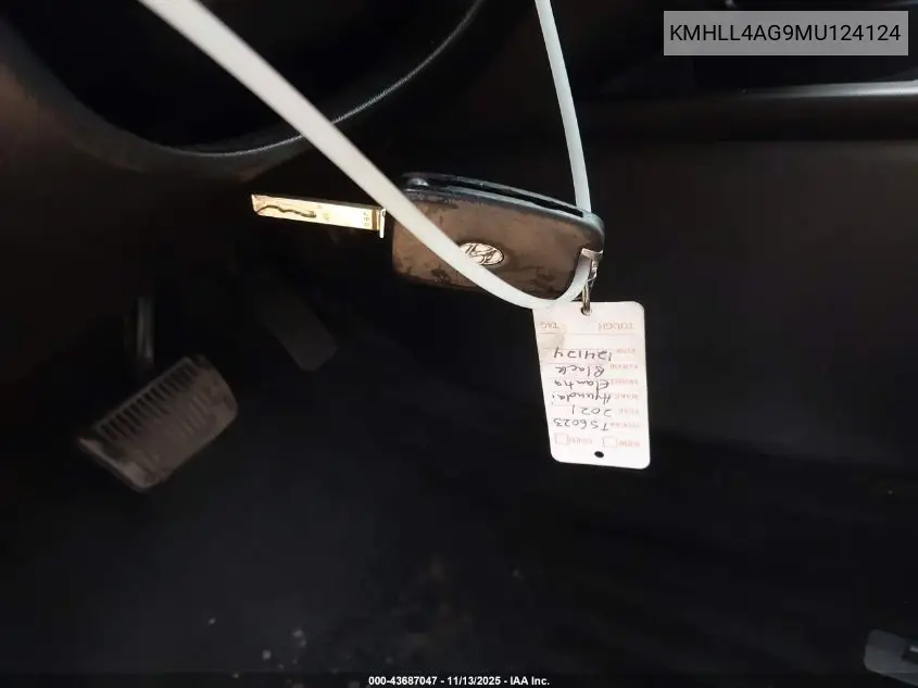KMHLL4AG9MU124124 2021 Hyundai Elantra Se