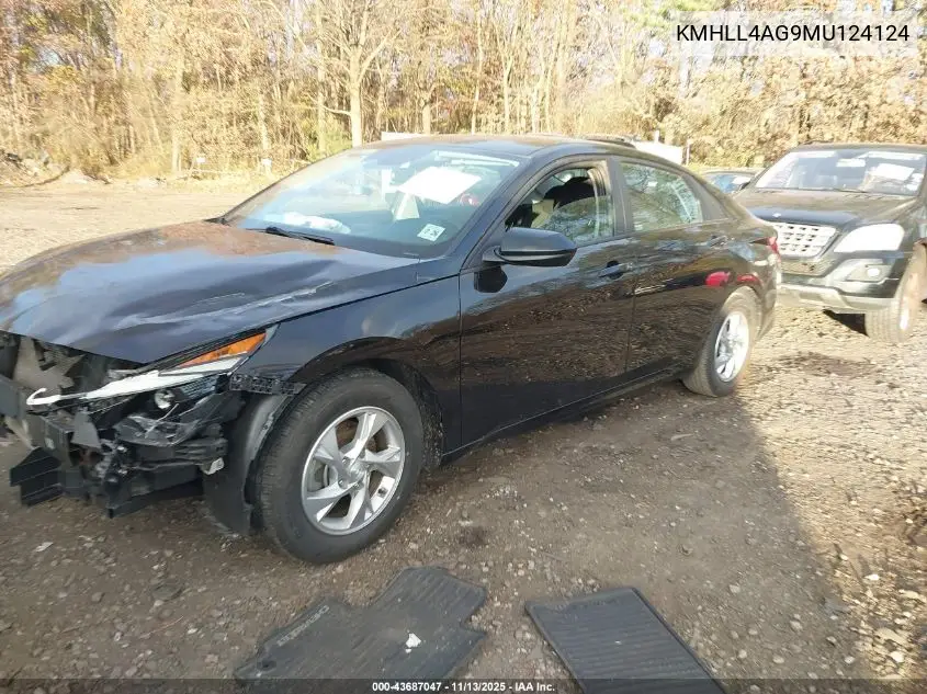 KMHLL4AG9MU124124 2021 Hyundai Elantra Se