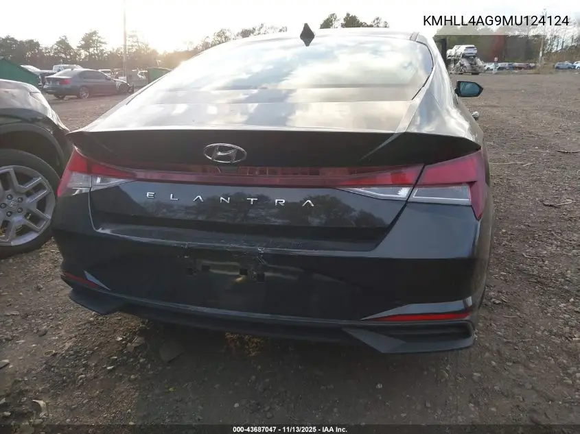 KMHLL4AG9MU124124 2021 Hyundai Elantra Se