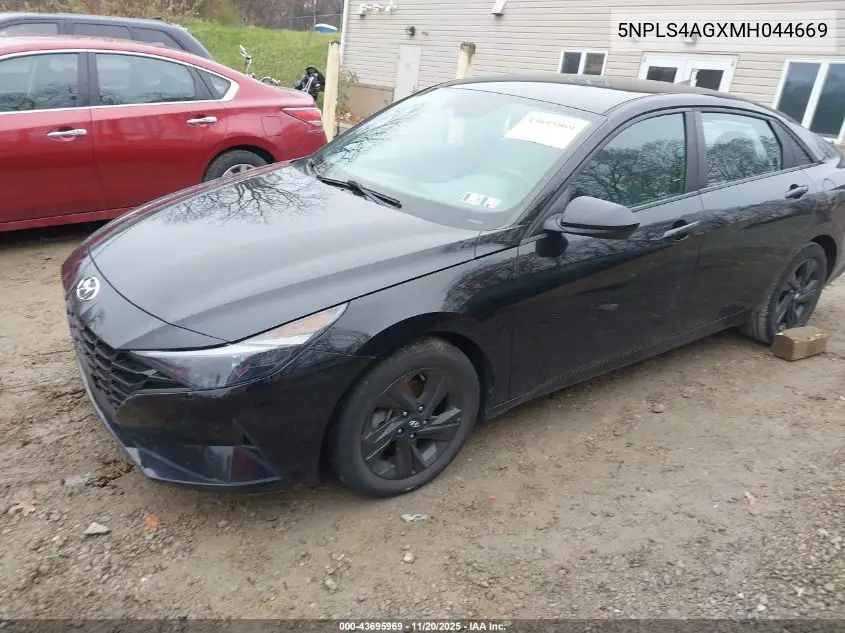 5NPLS4AGXMH044669 2021 Hyundai Elantra Sel