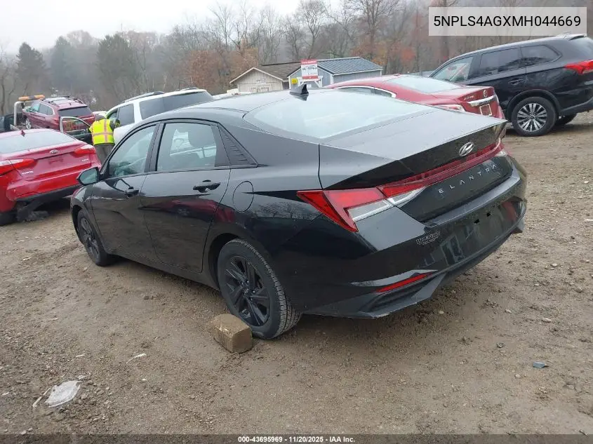 5NPLS4AGXMH044669 2021 Hyundai Elantra Sel