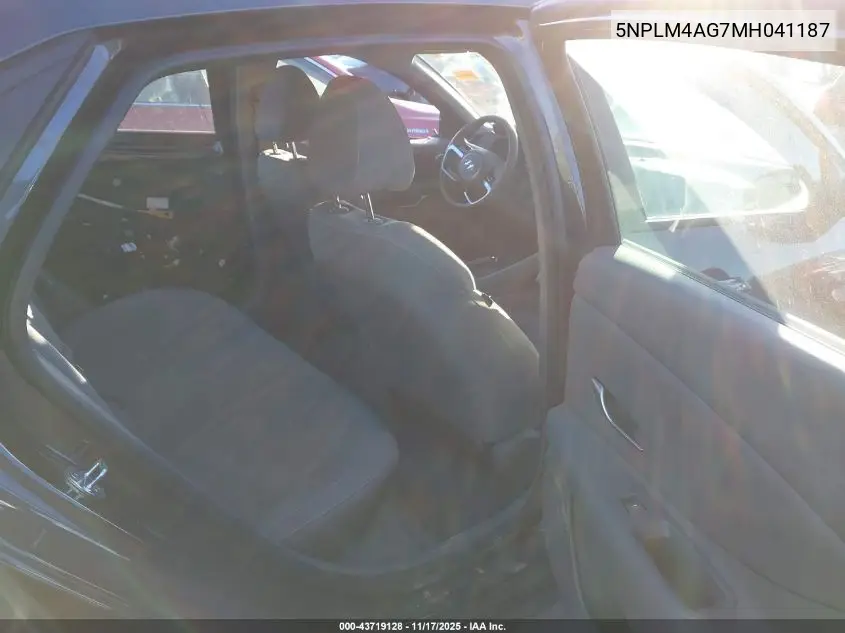 5NPLM4AG7MH041187 2021 Hyundai Elantra Sel