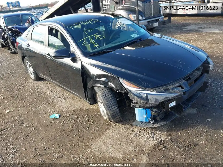 5NPLL4AG4MH016623 2021 Hyundai Elantra Se