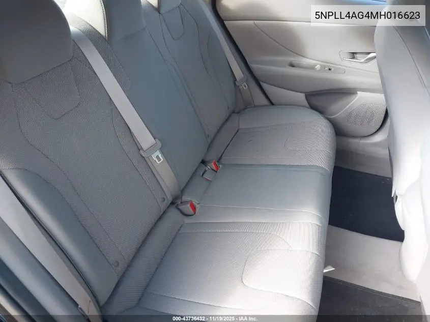 5NPLL4AG4MH016623 2021 Hyundai Elantra Se