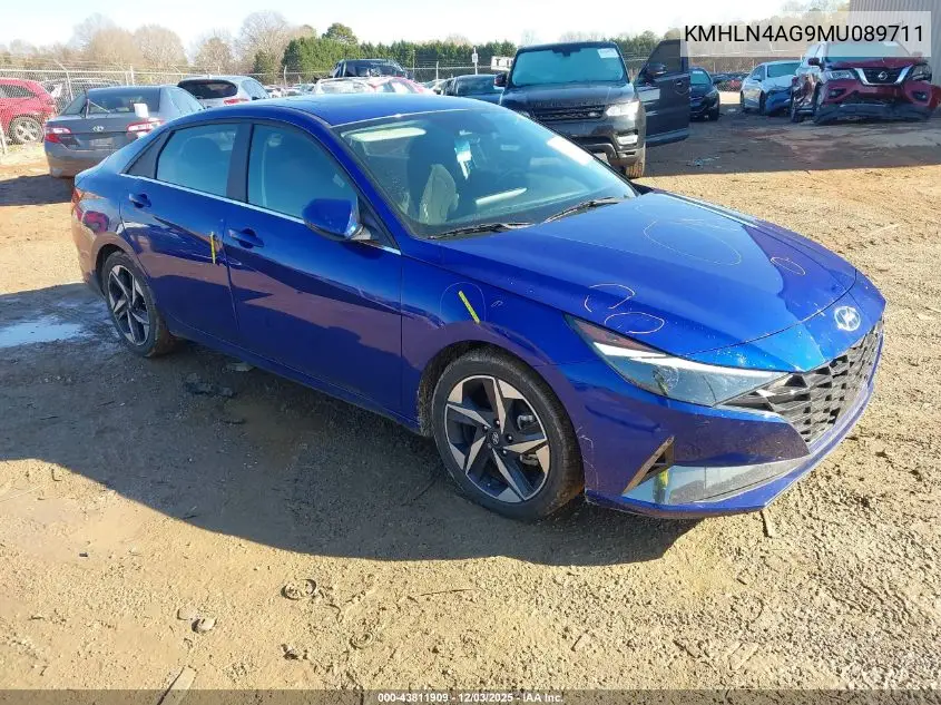 KMHLN4AG9MU089711 2021 Hyundai Elantra Sel