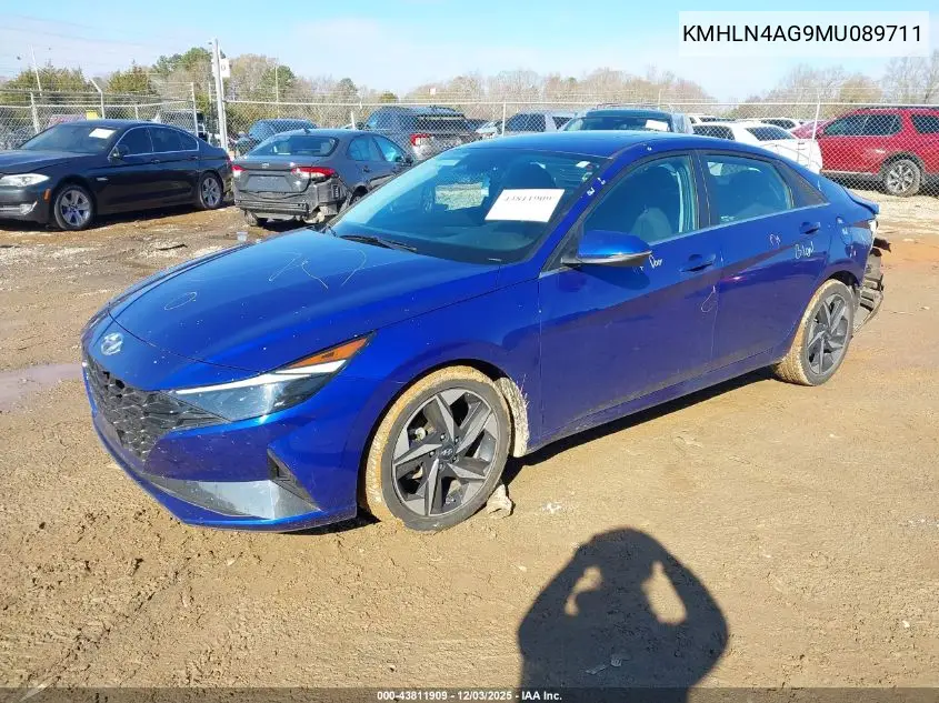 KMHLN4AG9MU089711 2021 Hyundai Elantra Sel
