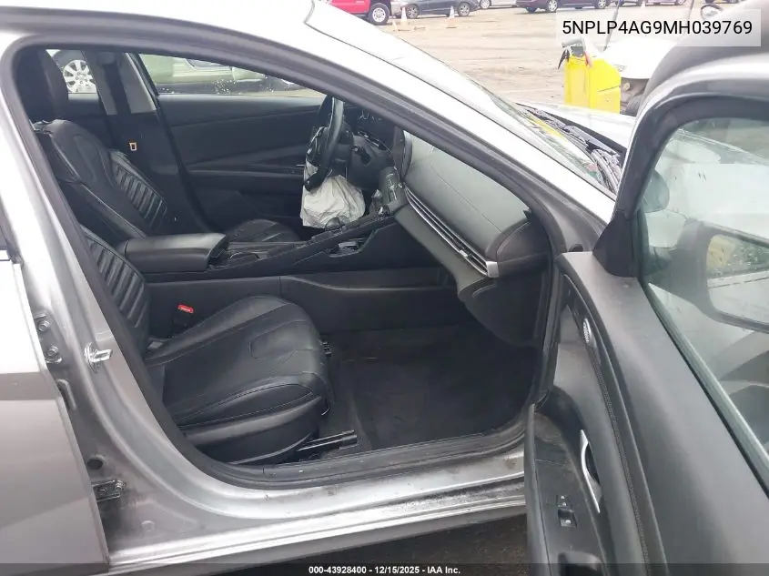 5NPLP4AG9MH039769 2021 Hyundai Elantra Limited