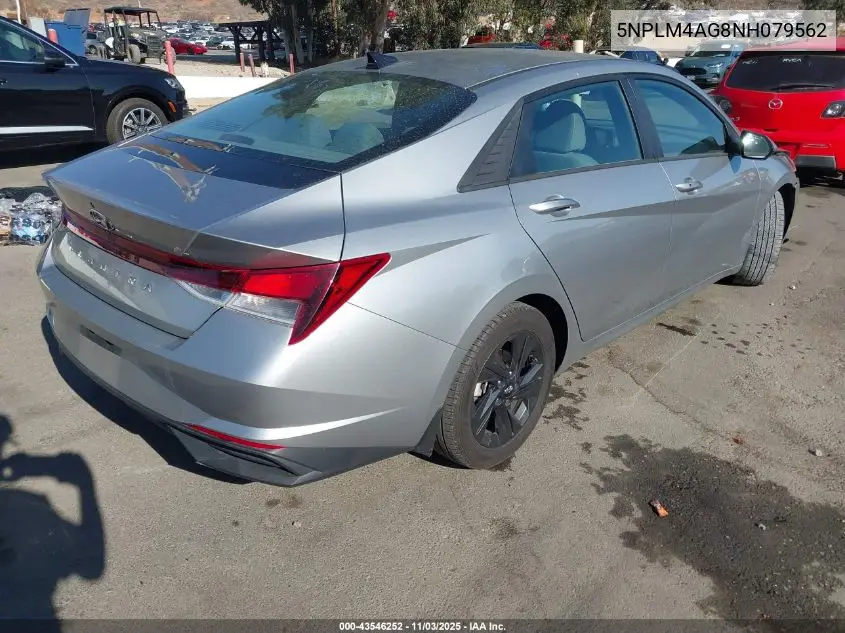 5NPLM4AG8NH079562 2022 Hyundai Elantra Sel