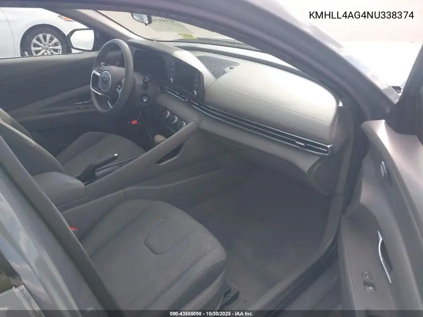 KMHLL4AG4NU338374 2022 Hyundai Elantra Se