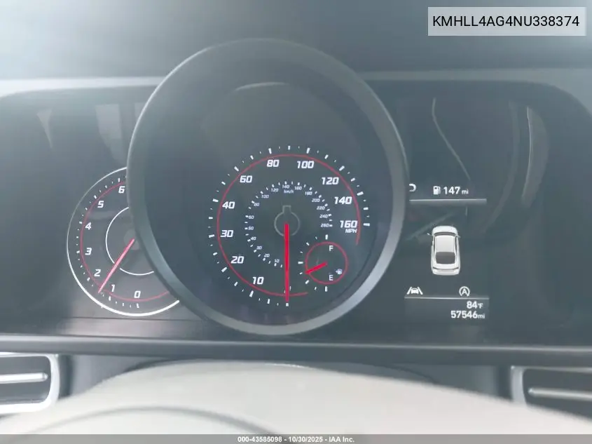 KMHLL4AG4NU338374 2022 Hyundai Elantra Se