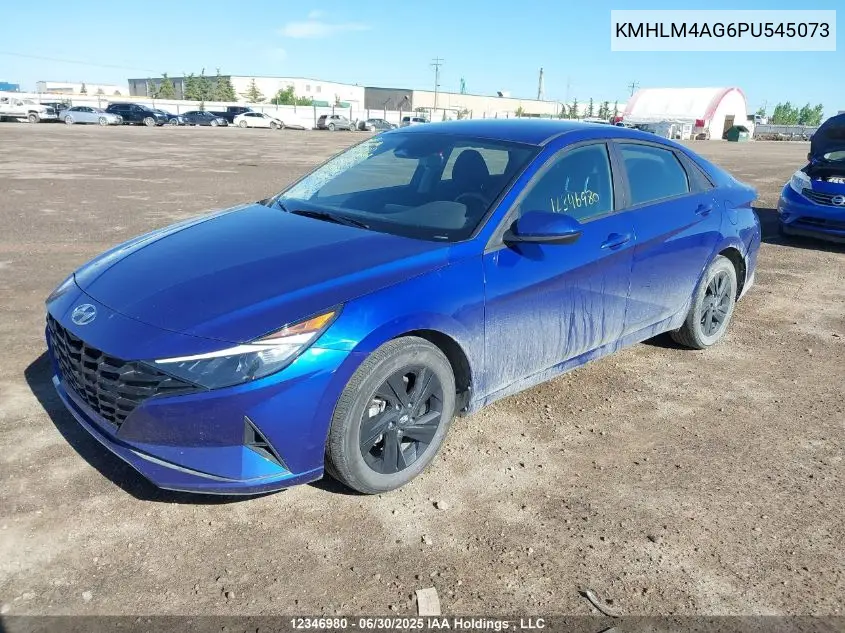KMHLM4AG6PU545073 2023 Hyundai Elantra Preferred Ivt