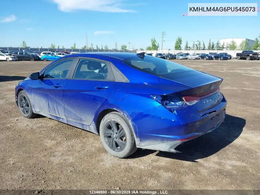 KMHLM4AG6PU545073 2023 Hyundai Elantra Preferred Ivt
