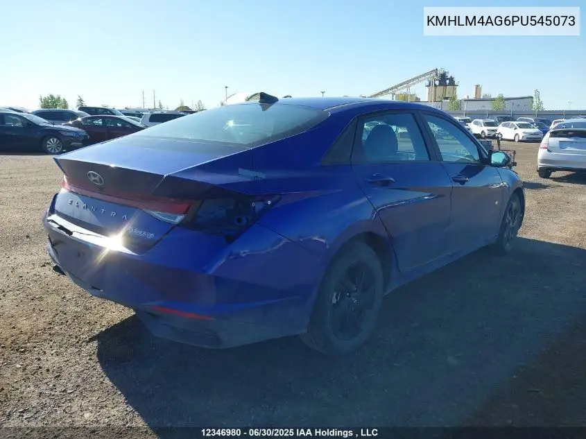 KMHLM4AG6PU545073 2023 Hyundai Elantra Preferred Ivt