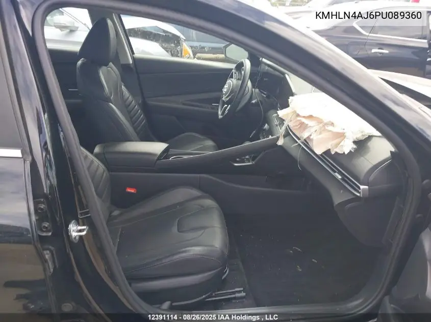 KMHLN4AJ6PU089360 2023 Hyundai Elantra Hybrid Luxury