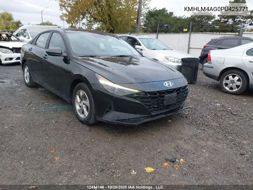 KMHLM4AG0PU425771 2023 Hyundai Elantra