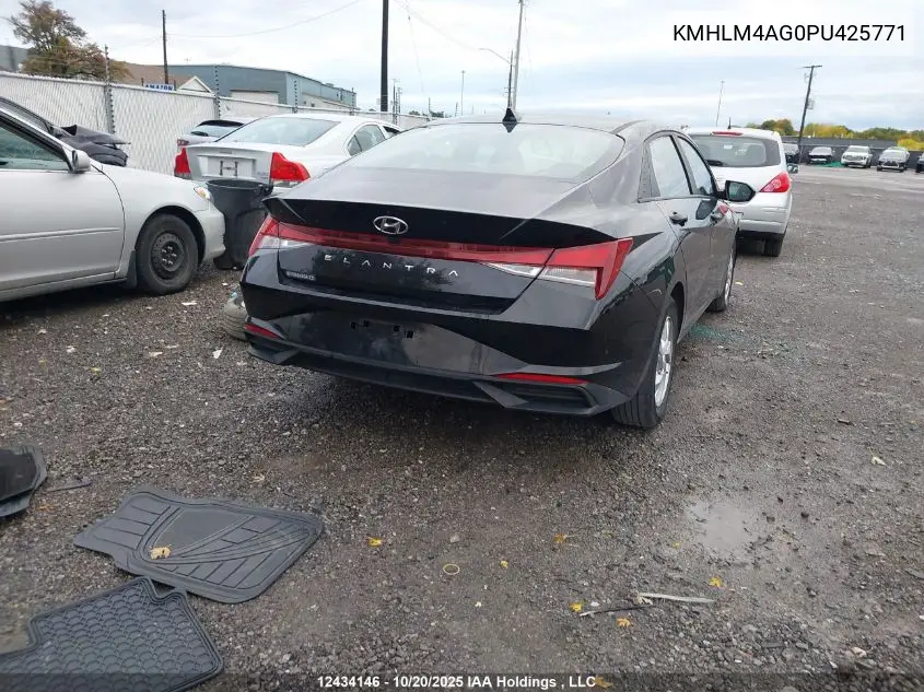 KMHLM4AG0PU425771 2023 Hyundai Elantra