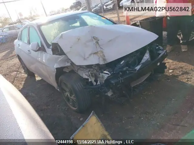 KMHLM4AG2PU562842 2023 Hyundai Elantra Preferred Ivt