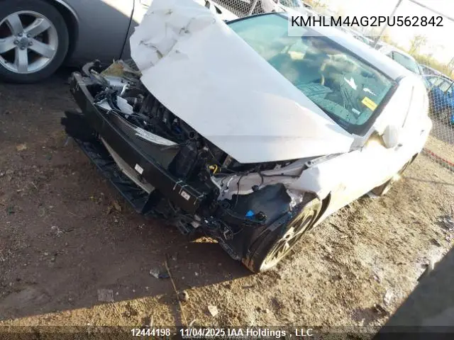 KMHLM4AG2PU562842 2023 Hyundai Elantra Preferred Ivt