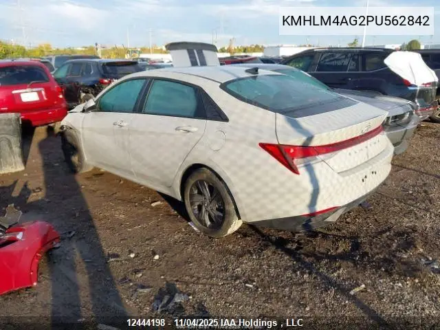 KMHLM4AG2PU562842 2023 Hyundai Elantra Preferred Ivt