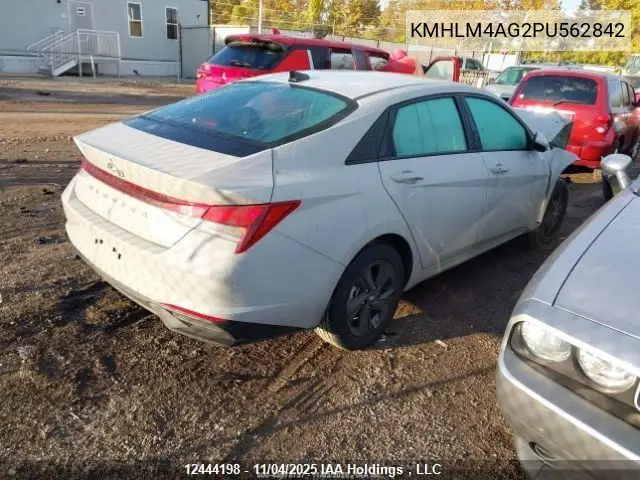 KMHLM4AG2PU562842 2023 Hyundai Elantra Preferred Ivt