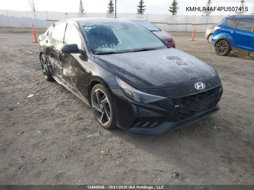 KMHLR4AF4PU507415 2023 Hyundai Elantra N Line