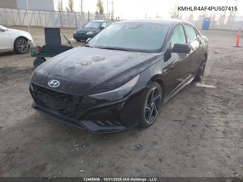 KMHLR4AF4PU507415 2023 Hyundai Elantra N Line