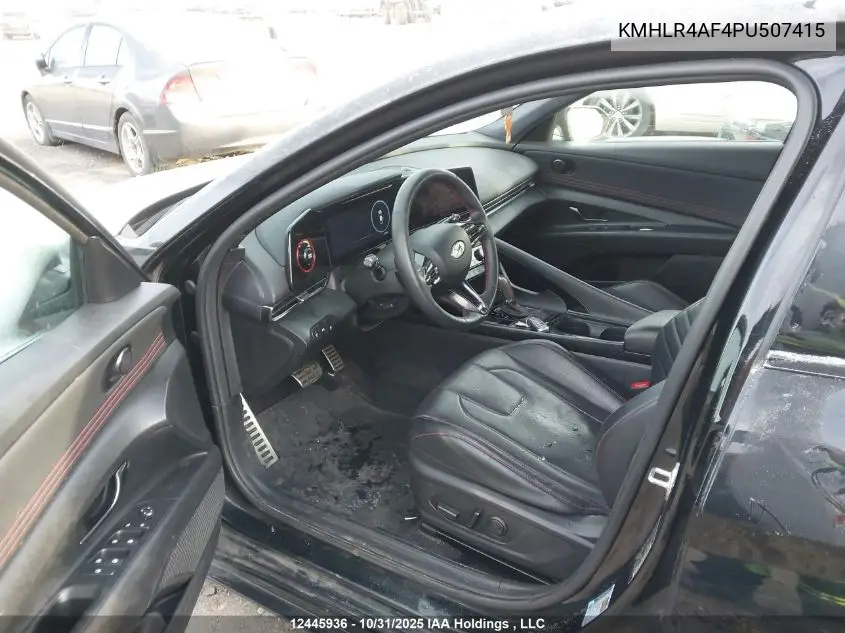 KMHLR4AF4PU507415 2023 Hyundai Elantra N Line