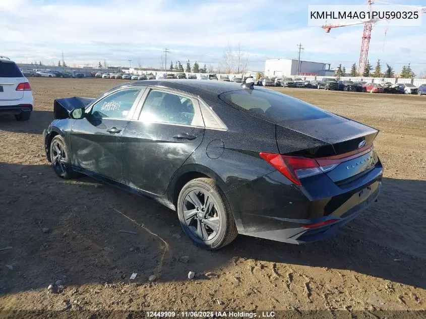 KMHLM4AG1PU590325 2023 Hyundai Elantra Preferred Ivt