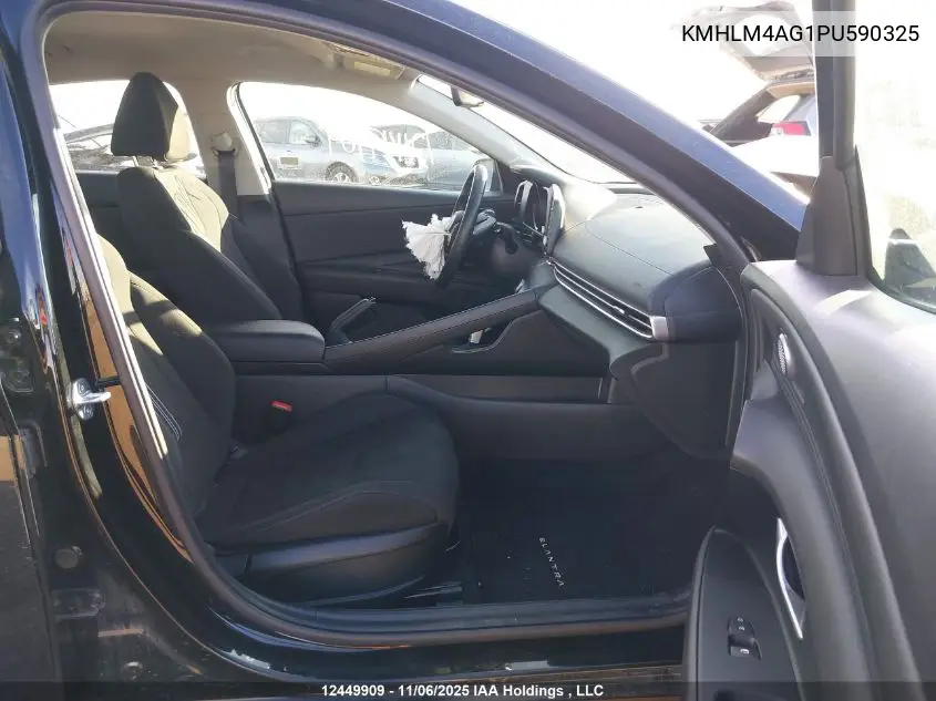 KMHLM4AG1PU590325 2023 Hyundai Elantra Preferred Ivt
