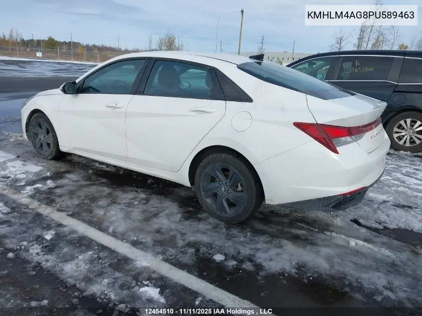 KMHLM4AG8PU589463 2023 Hyundai Elantra Sel