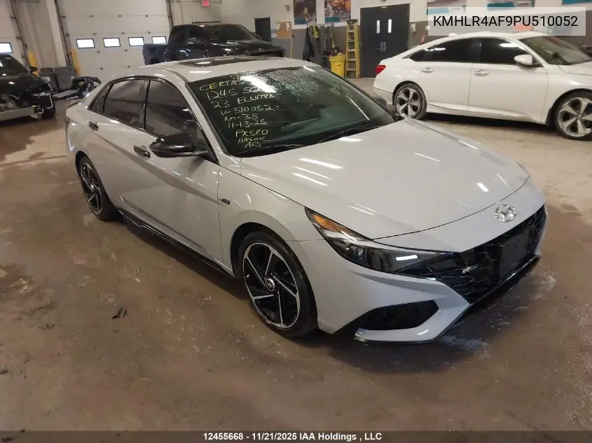 KMHLR4AF9PU510052 2023 Hyundai Elantra N Line Ultimate