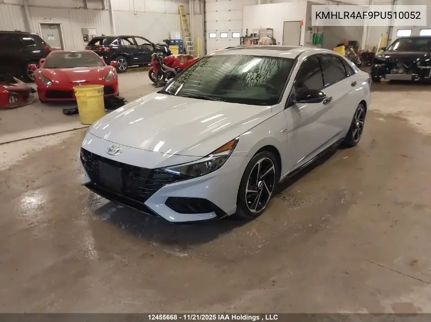 KMHLR4AF9PU510052 2023 Hyundai Elantra N Line Ultimate