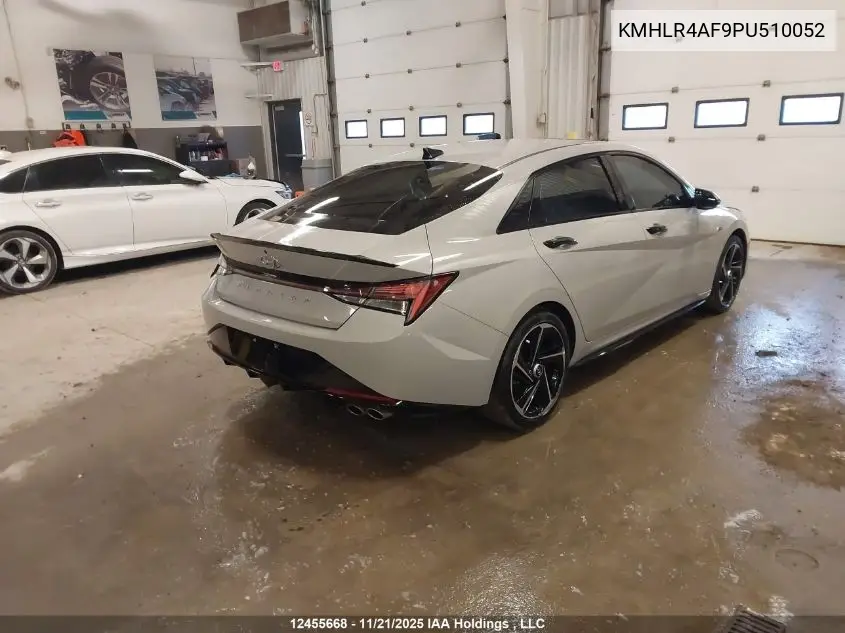 KMHLR4AF9PU510052 2023 Hyundai Elantra N Line Ultimate