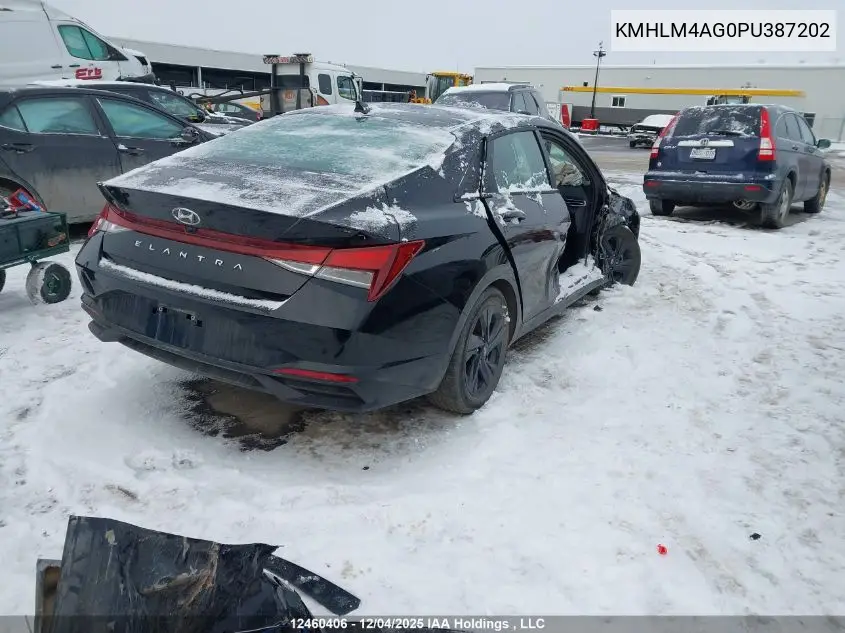 KMHLM4AG0PU387202 2023 Hyundai Elantra