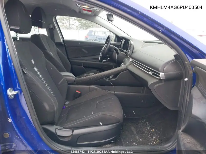 KMHLM4AG6PU400504 2023 Hyundai Elantra