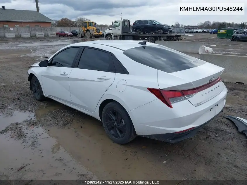 KMHLM4AG0PU548244 2023 Hyundai Elantra