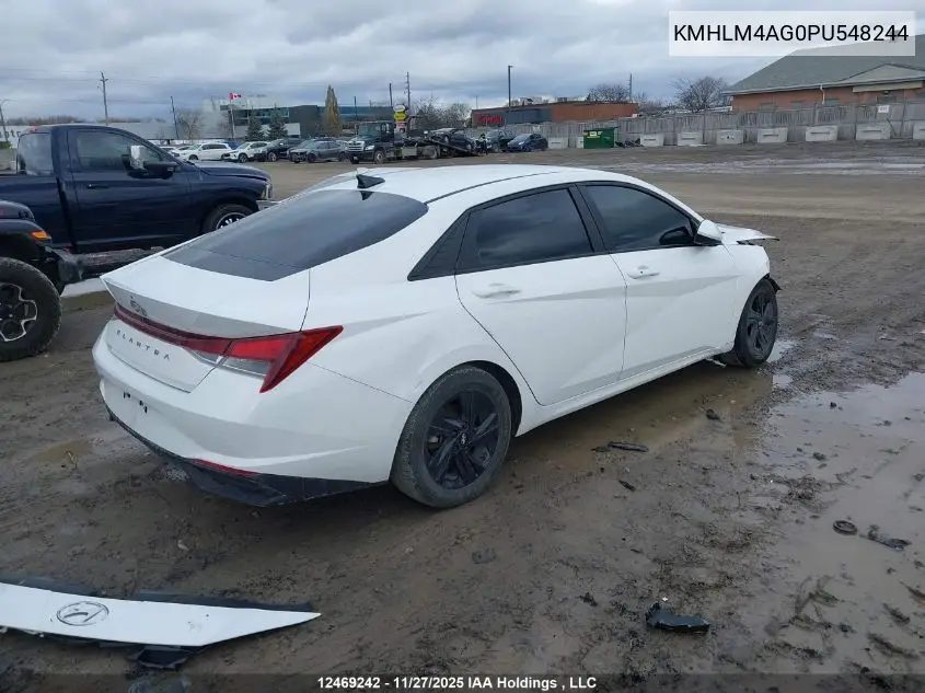 KMHLM4AG0PU548244 2023 Hyundai Elantra