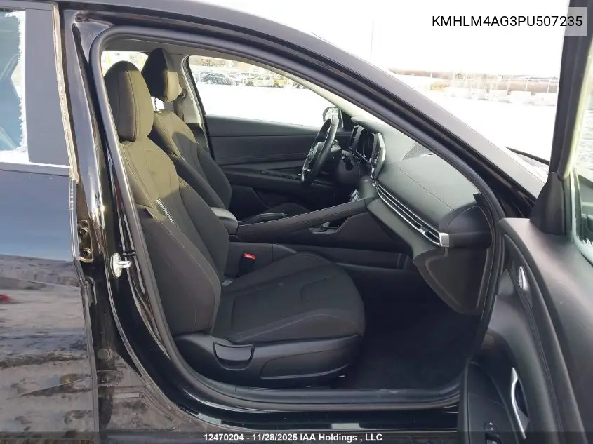 KMHLM4AG3PU507235 2023 Hyundai Elantra Preferred Ivt