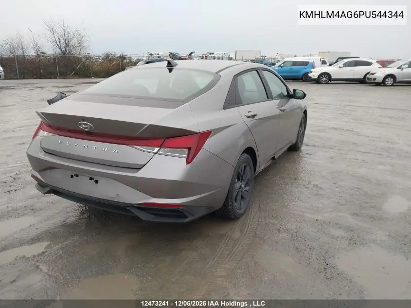 KMHLM4AG6PU544344 2023 Hyundai Elantra Preferred Ivt