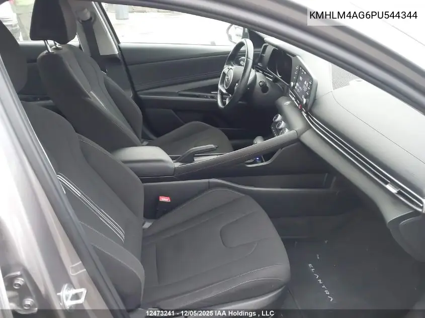 KMHLM4AG6PU544344 2023 Hyundai Elantra Preferred Ivt