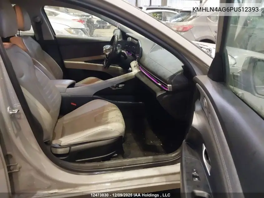 KMHLN4AG6PU512393 2023 Hyundai Elantra Luxury Ivt With Two-Tone Interior